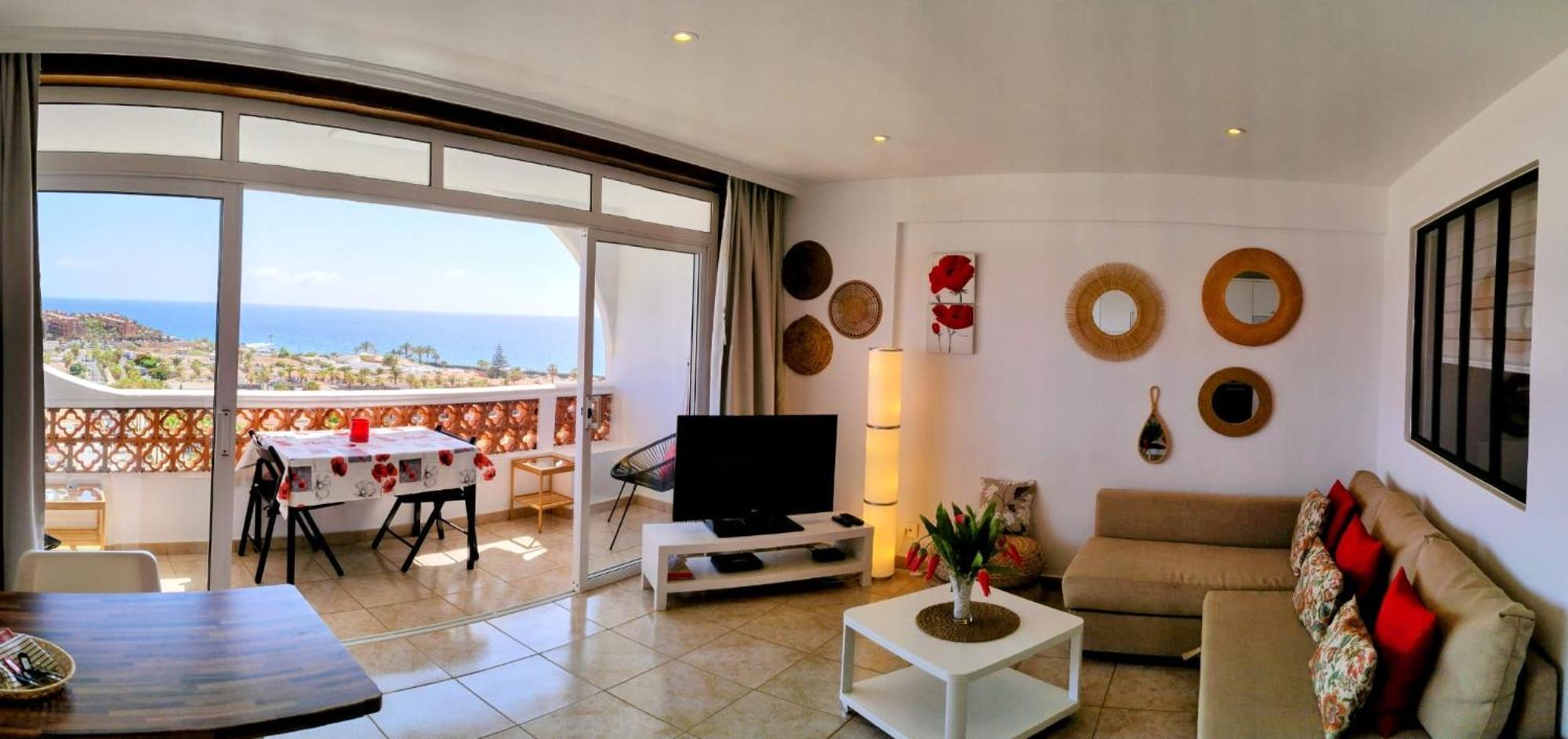 Palm-Mar Appartement Celeste 250M De L'Ocean Vue Mer Panoramique Eksteriør billede